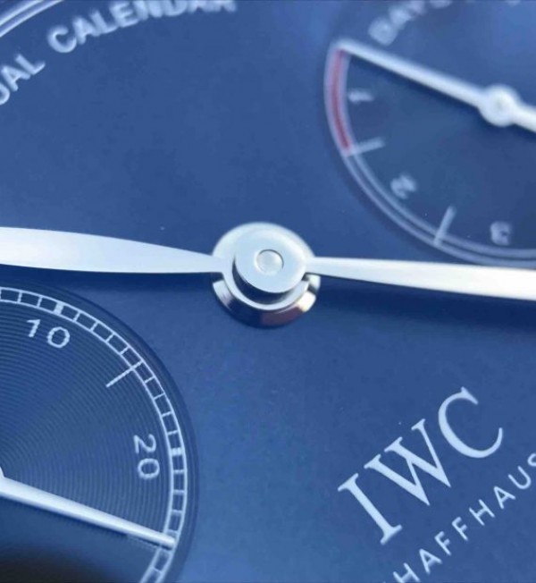 Replica IWC YLF Portuguese Annual Calendar IW503502 Blue Dial A52850 - Top club