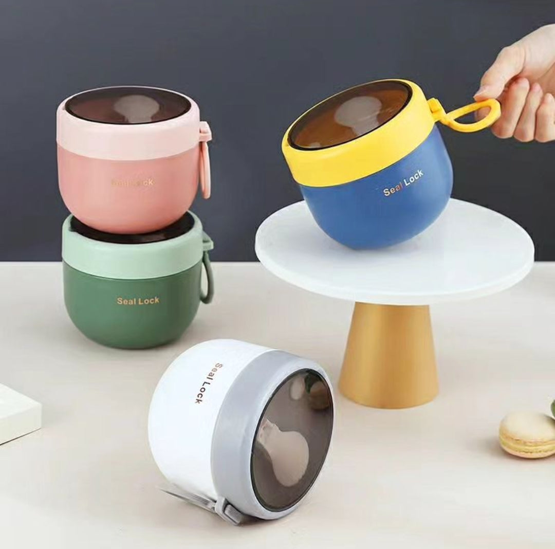 Geïsoleerde Draagbare Lunchcontainer van Roestvrij Staal – Compact en Lekvrij Ontwerp