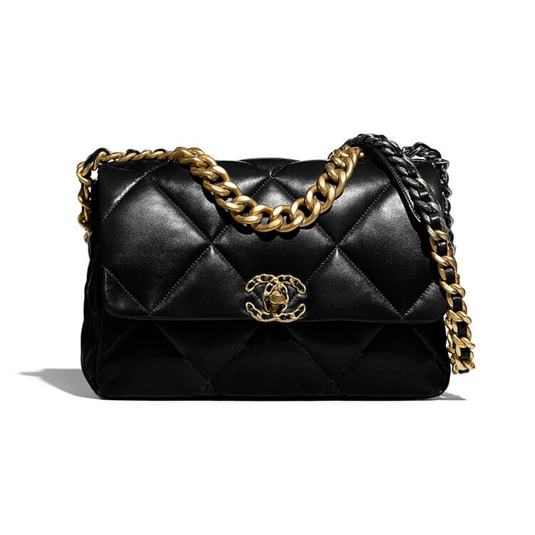 Chanel 19 Large Handbag1:1High-quality replica