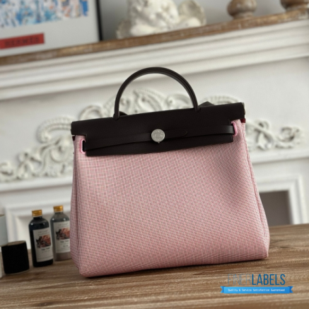 Hermès Herbag Zip 31 Bag | 31x25x10 cm | Luxury Canvas & Leather Shoulder Bag for Women | Spacious Everyday Hermès Tote1:1High-quality replica