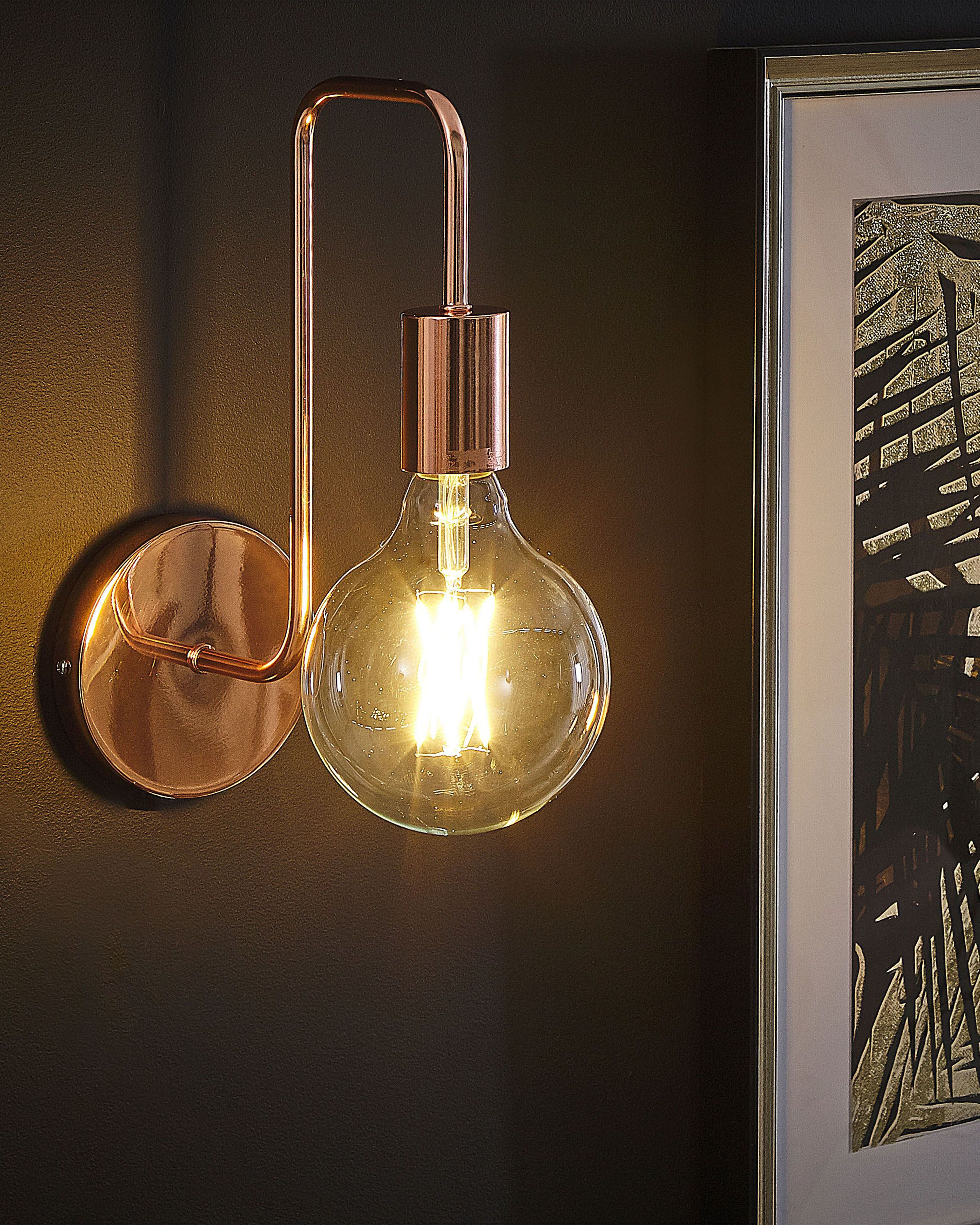 Wall Lamp SAVENA Metal Copper
