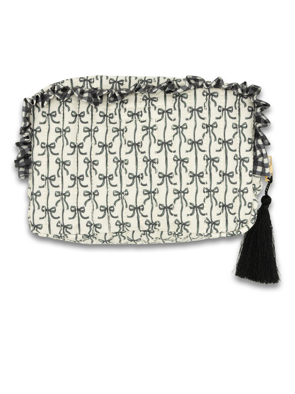 0126-BAG-QLTD-COSMO-BLKBOW - Simply Southern Outlet