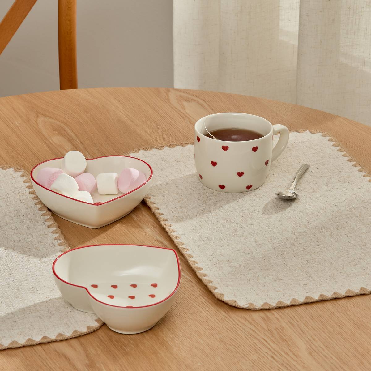 Small bowl"Valentine" Stoneware (ceramic), 15x14 cm