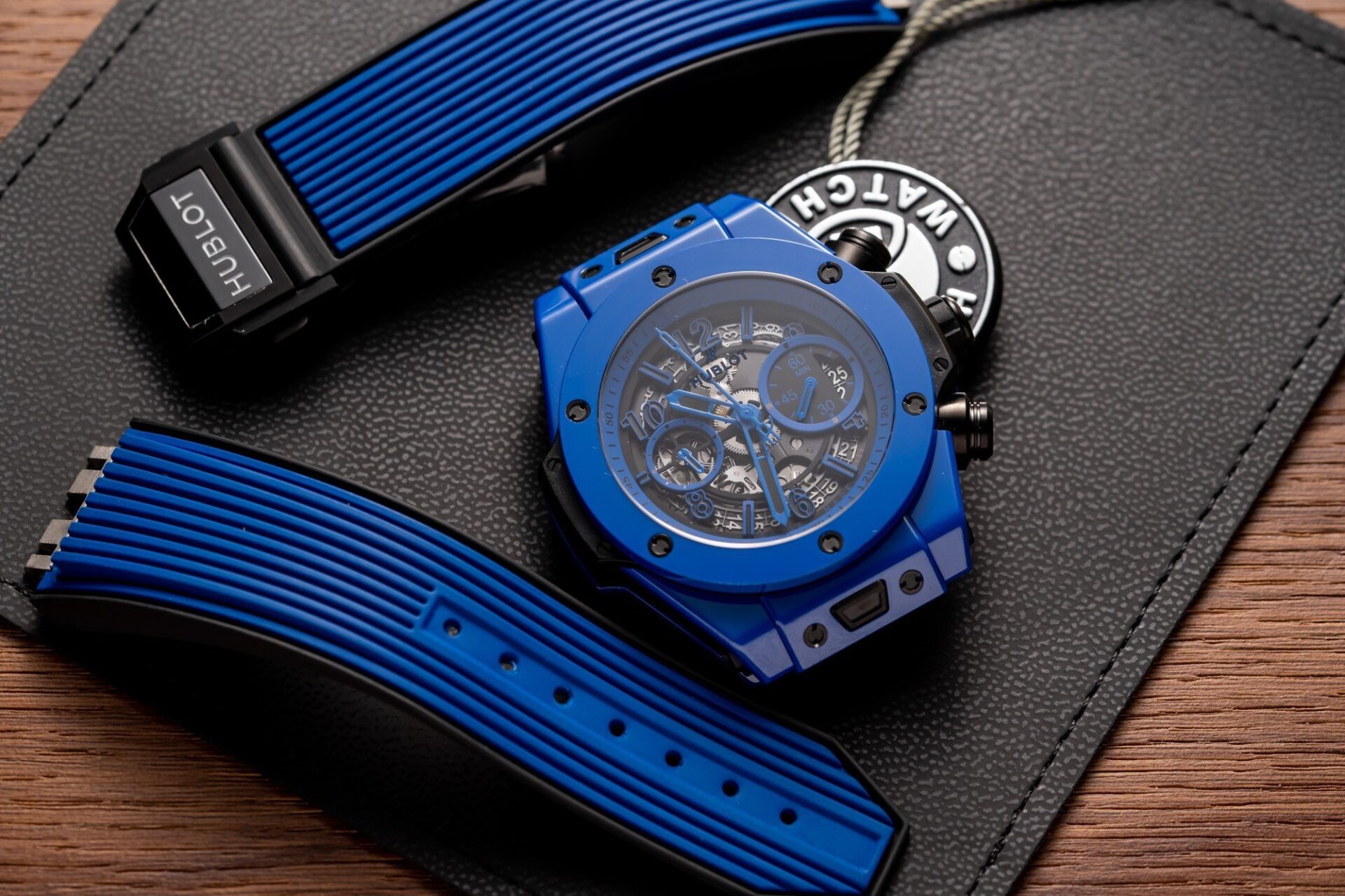 Hublot Best Replica Watch Big Bang Unico Ceramic Blue BBF Factory 42mm - Elite Watch Atelier