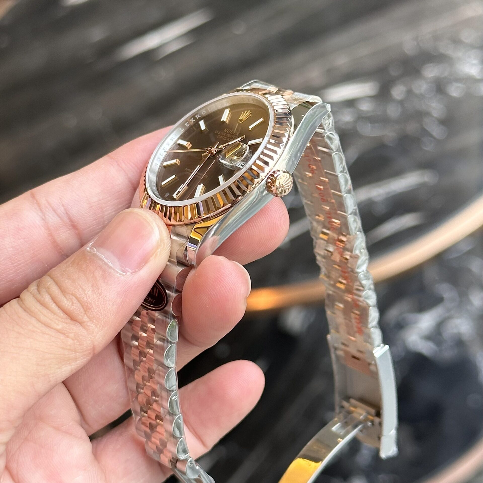 Rolex Replica 1:1 Watch DateJust 126331 Chocolate Dial Clean Factory 41mm - Elite Watch Atelier