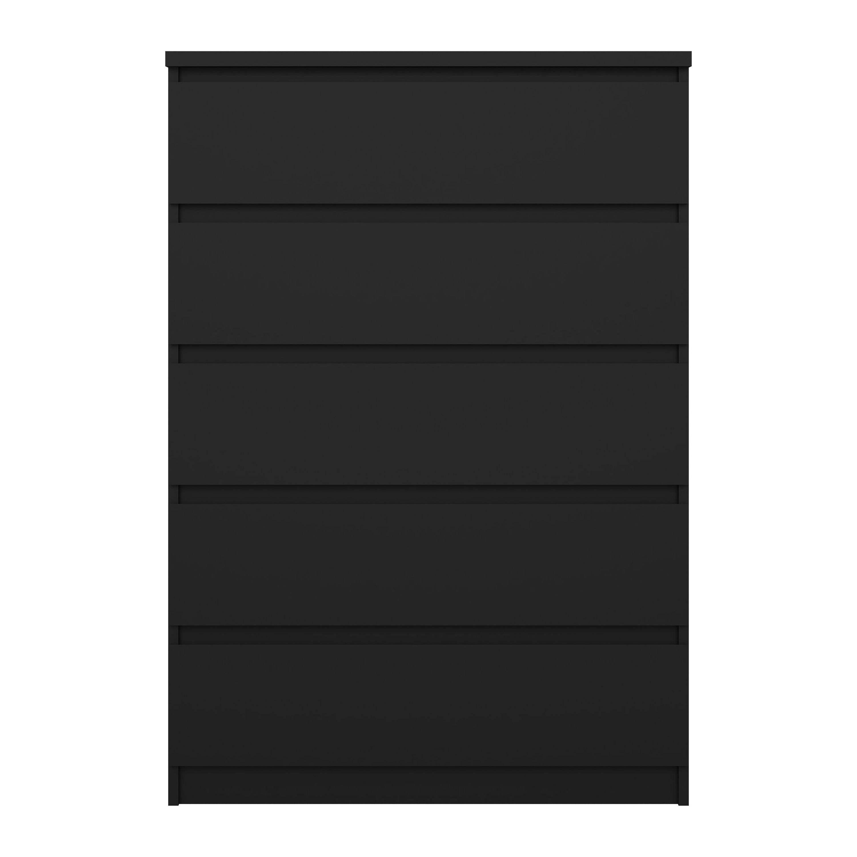 Blokker basic Slide Ladekast 5 lades - Zwart