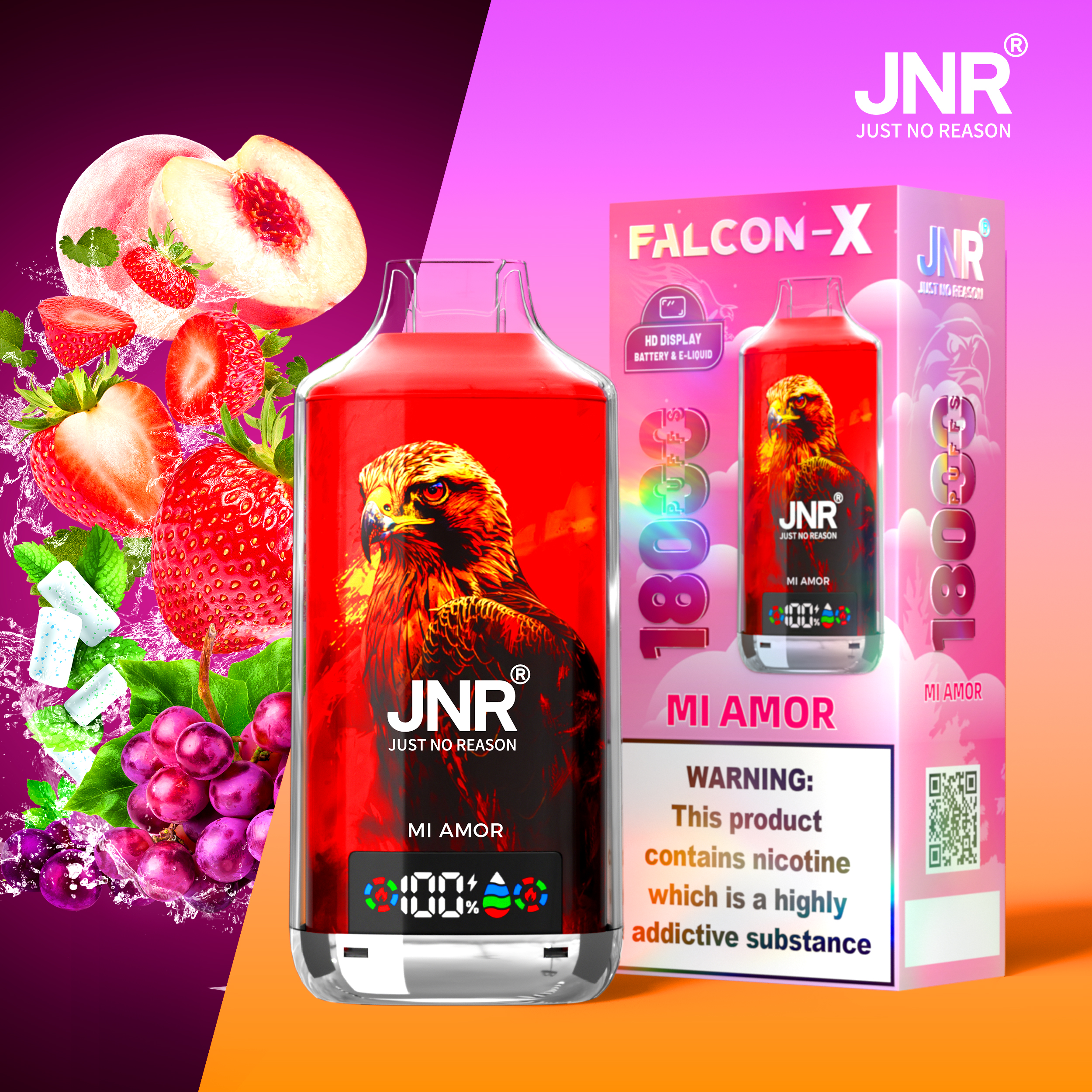 JNR Falcon X 18000 Puffs