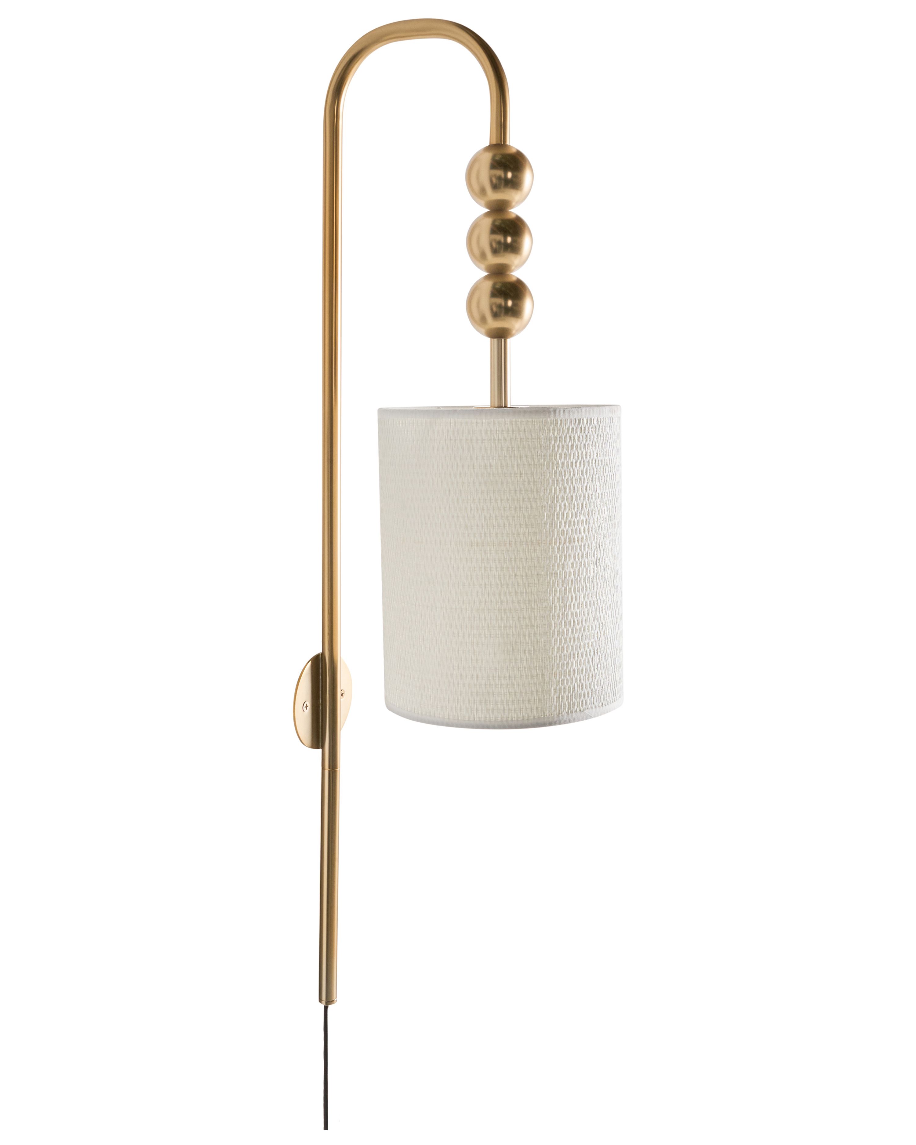 Wall Lamp LOKY Metal Brass