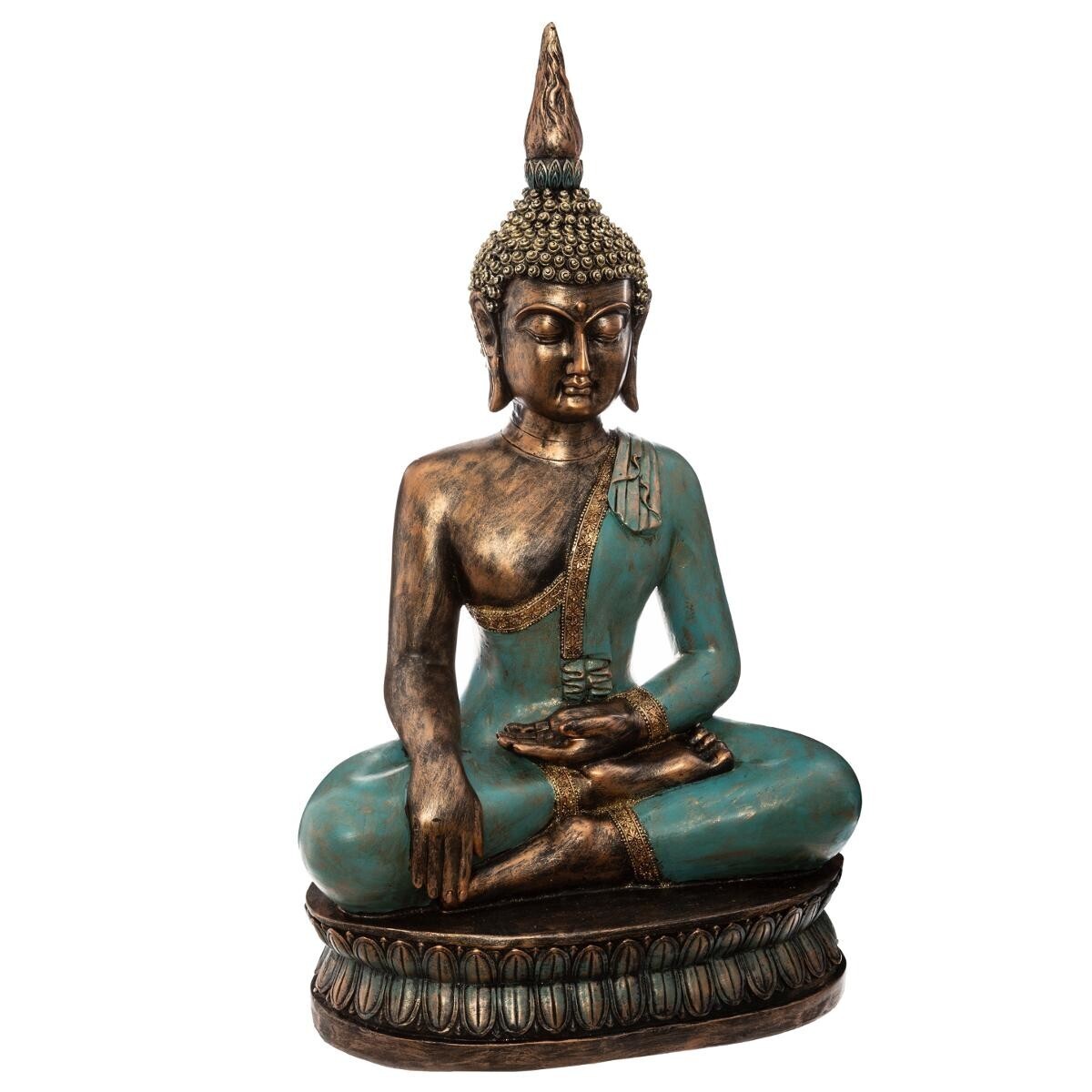 Statue "Buddha" sitting H.73 cm