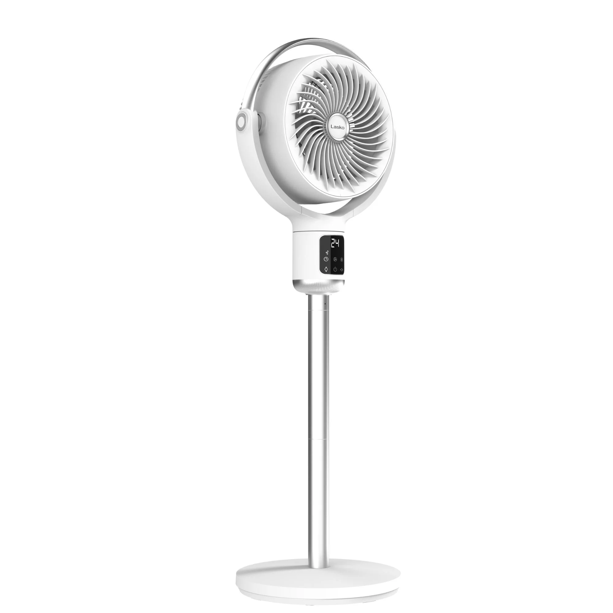 Lasko Whirlwind 7�� 24-Speed Orbital Motion 25ft/s Airflow Remote Control Pedestal Fan, APDC301 - Image 16
