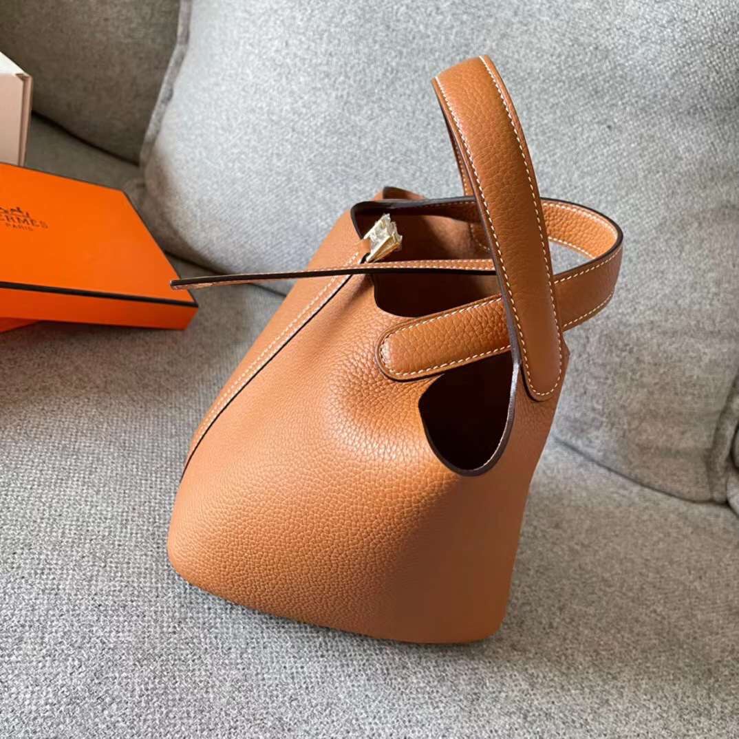 Hermès Picotin Leather 18cm Bag1:1High-quality replica