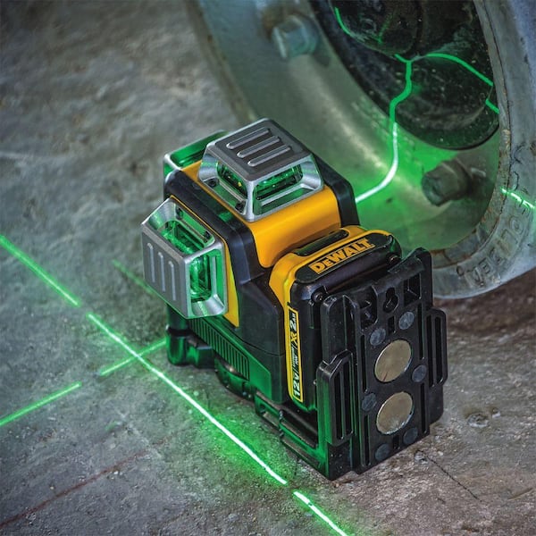 12V MAX Lithium-Ion 100 ft. Green Self-Leveling 3-Beam 360 Degree Laser Level with 2.0Ah Battery, Charger and Case - Image 13