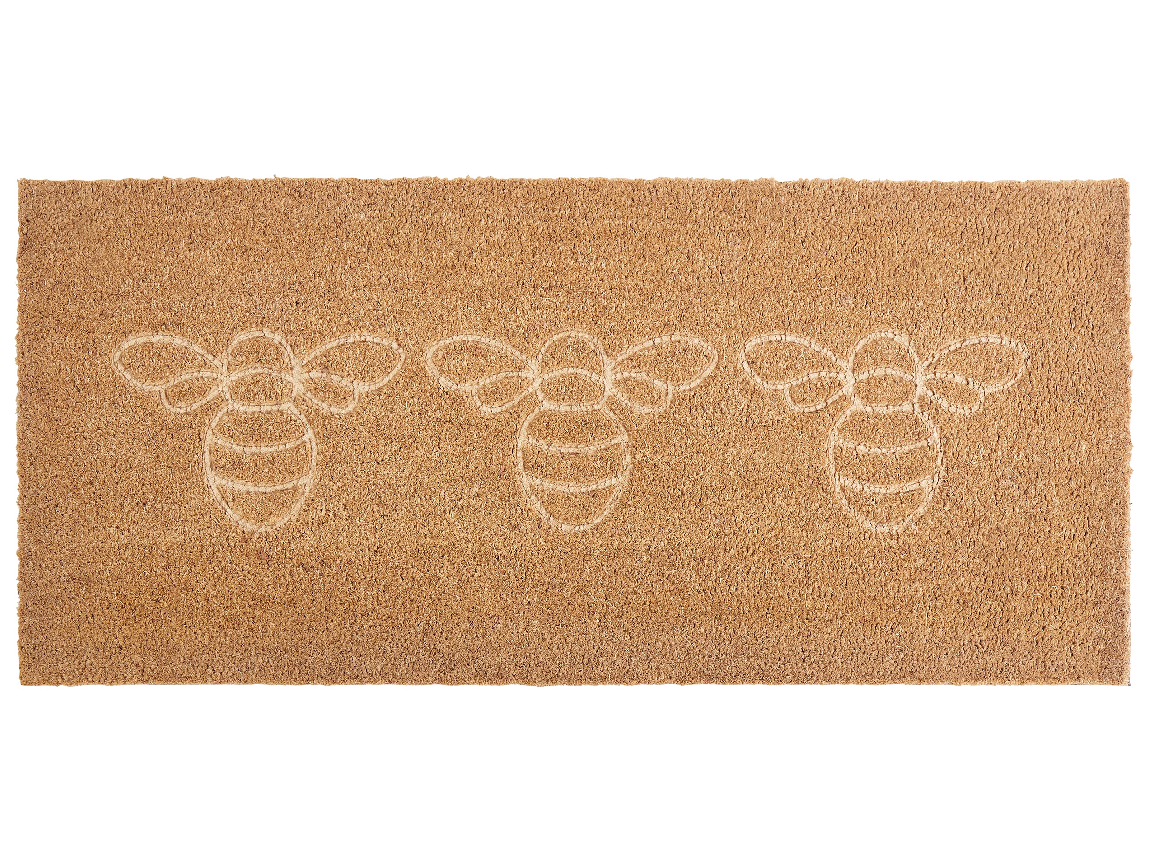 Doormat CAVITE Natural 55 x 120 cm Bee Coir