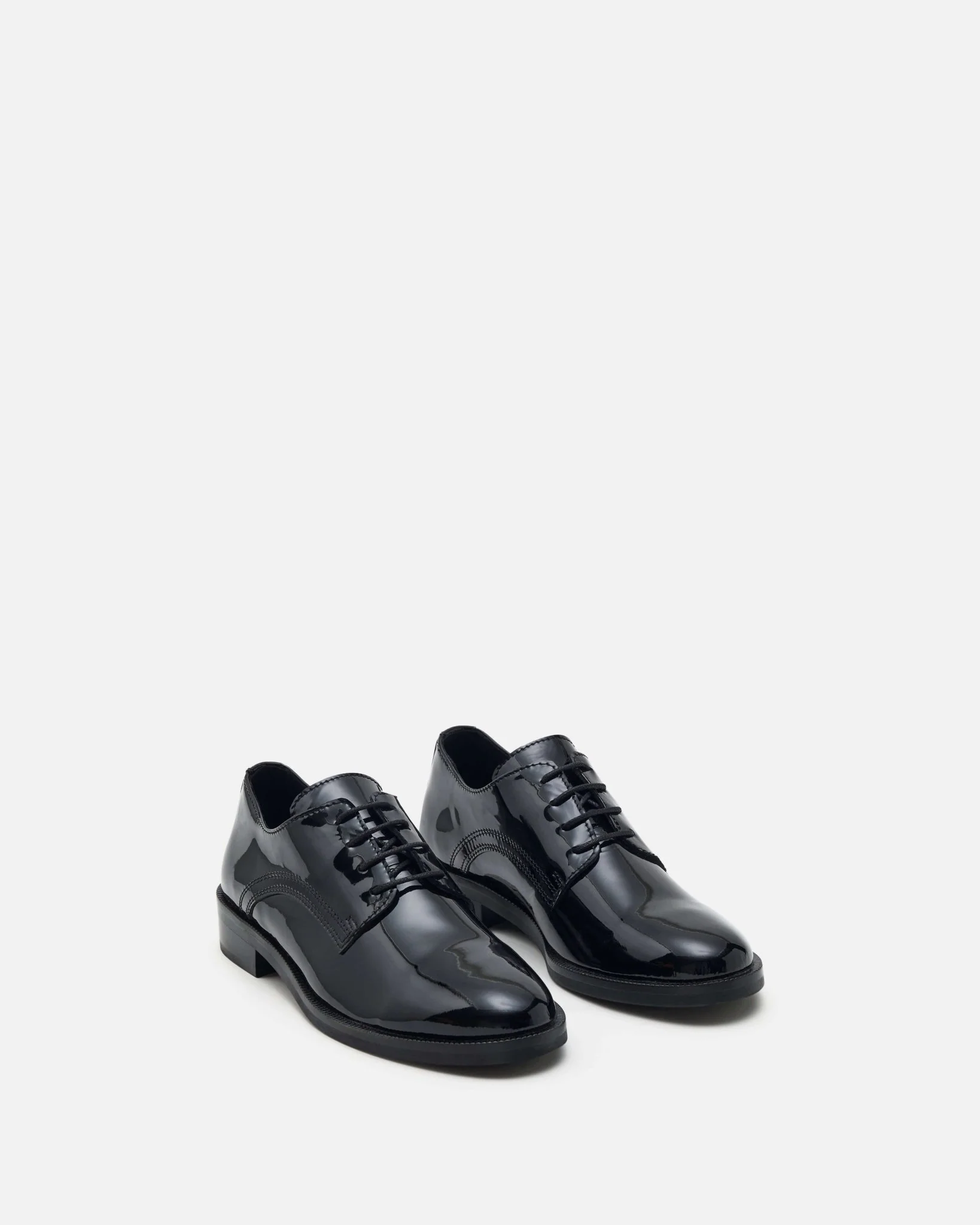 DERBIES PERINE/VER - En cuir vernis noir