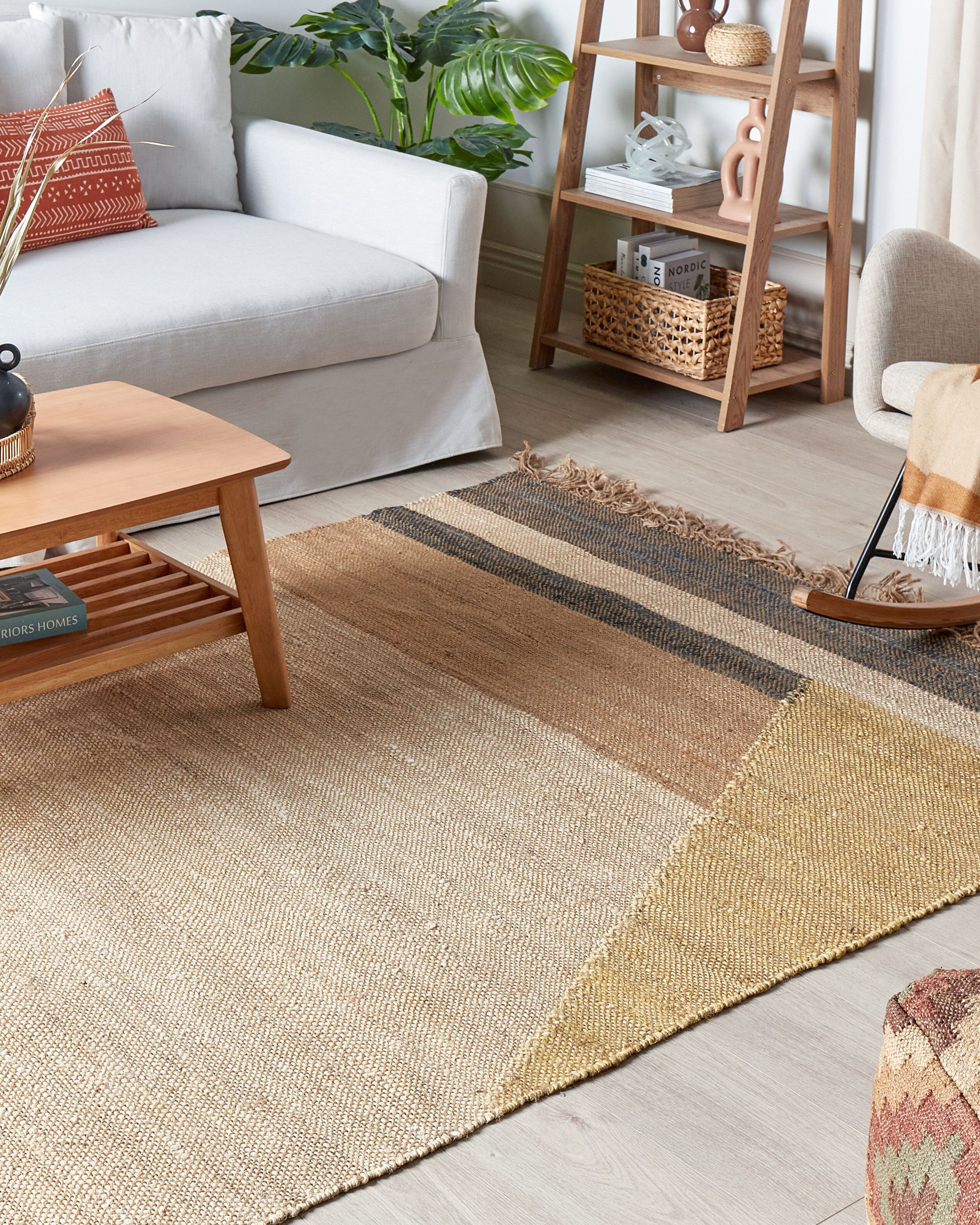 Rug SAMLAR Brown 160 x 230 cm Jute