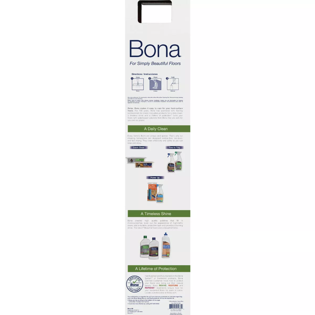 Bona Hard Surface Floor Spray Mop