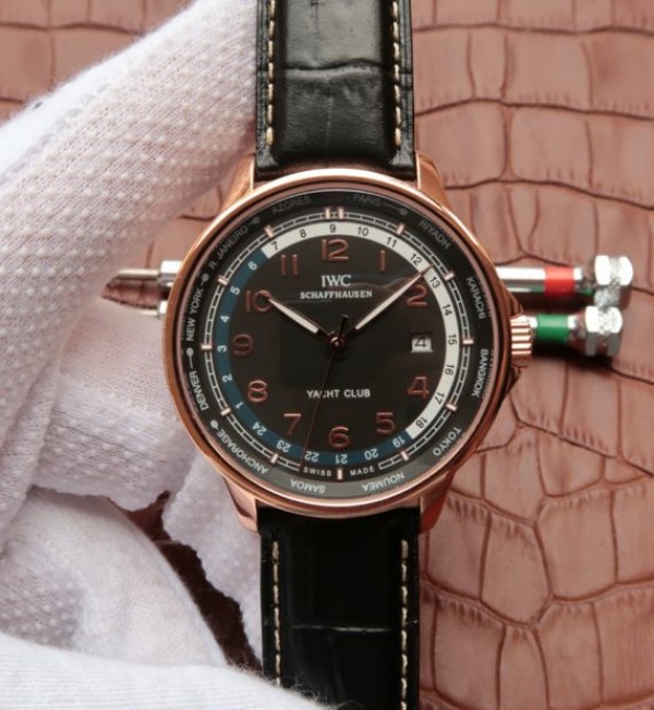 Replica IWC Portuguese Automatic Yacht Club Black Dial - Top club
