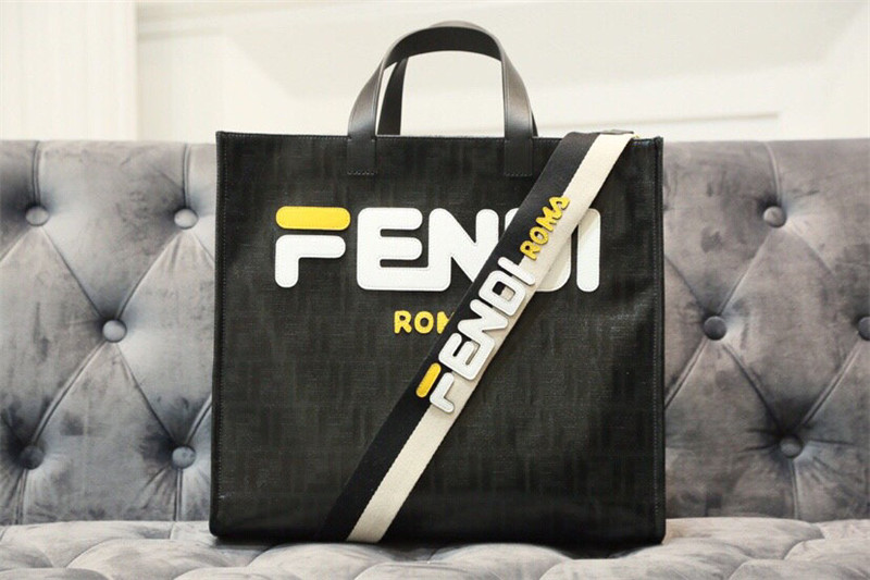 FENDI shopping logo bag - Replicaclubs