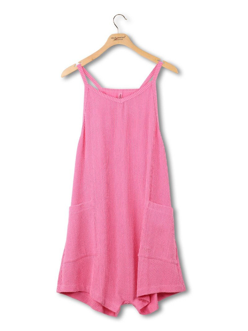 0126-ROMPER-CRD-PRSPNK - Simply Southern Outlet