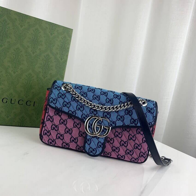 Replica Gucci Gg Marmont Multicolour Small Shoulder Bag 4434971:1High-quality replica