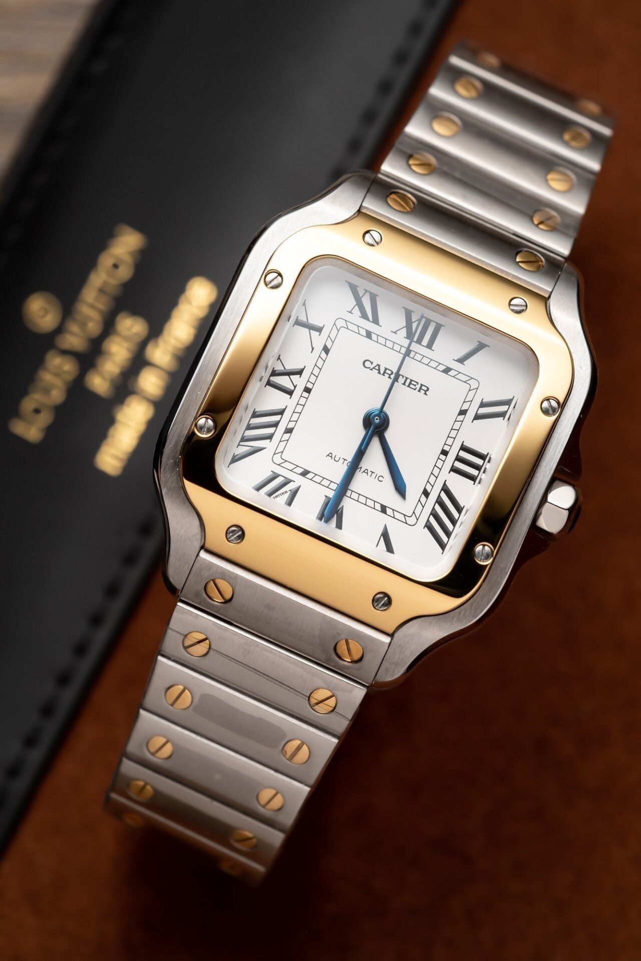 Cartier Santos WSSA0029 Replica 1:1 Watch Women s Demi Gold BV Factory 35mm - Top club