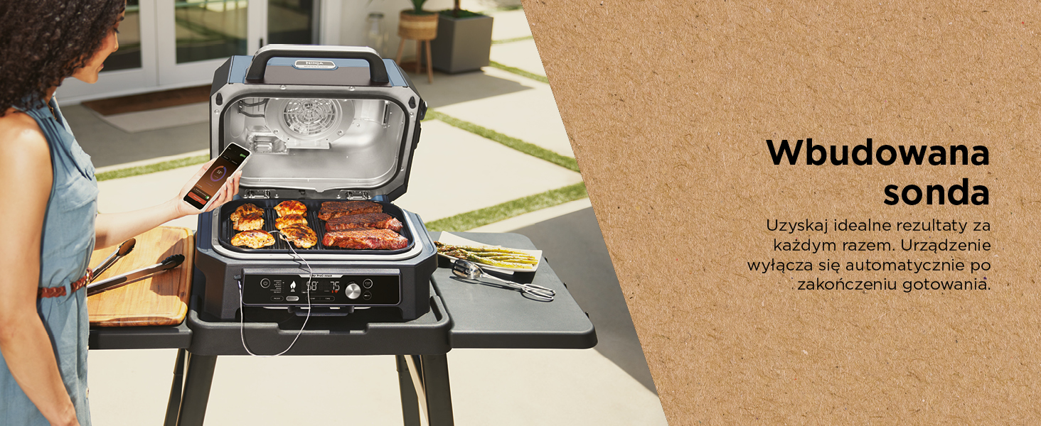 Ninja Woodfire Pro Connect XL Grill elektryczny OG901