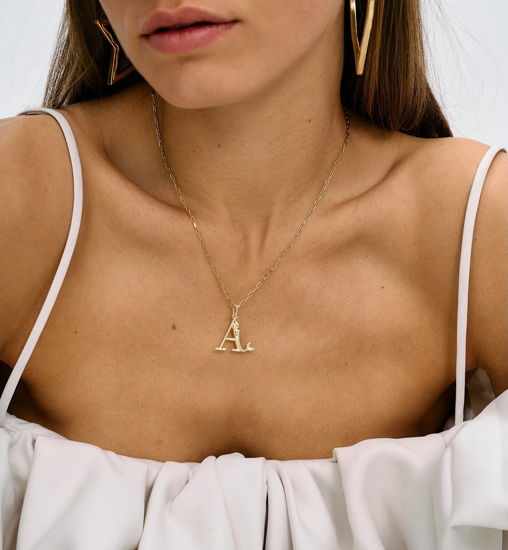 Initial Muse Necklace Charm