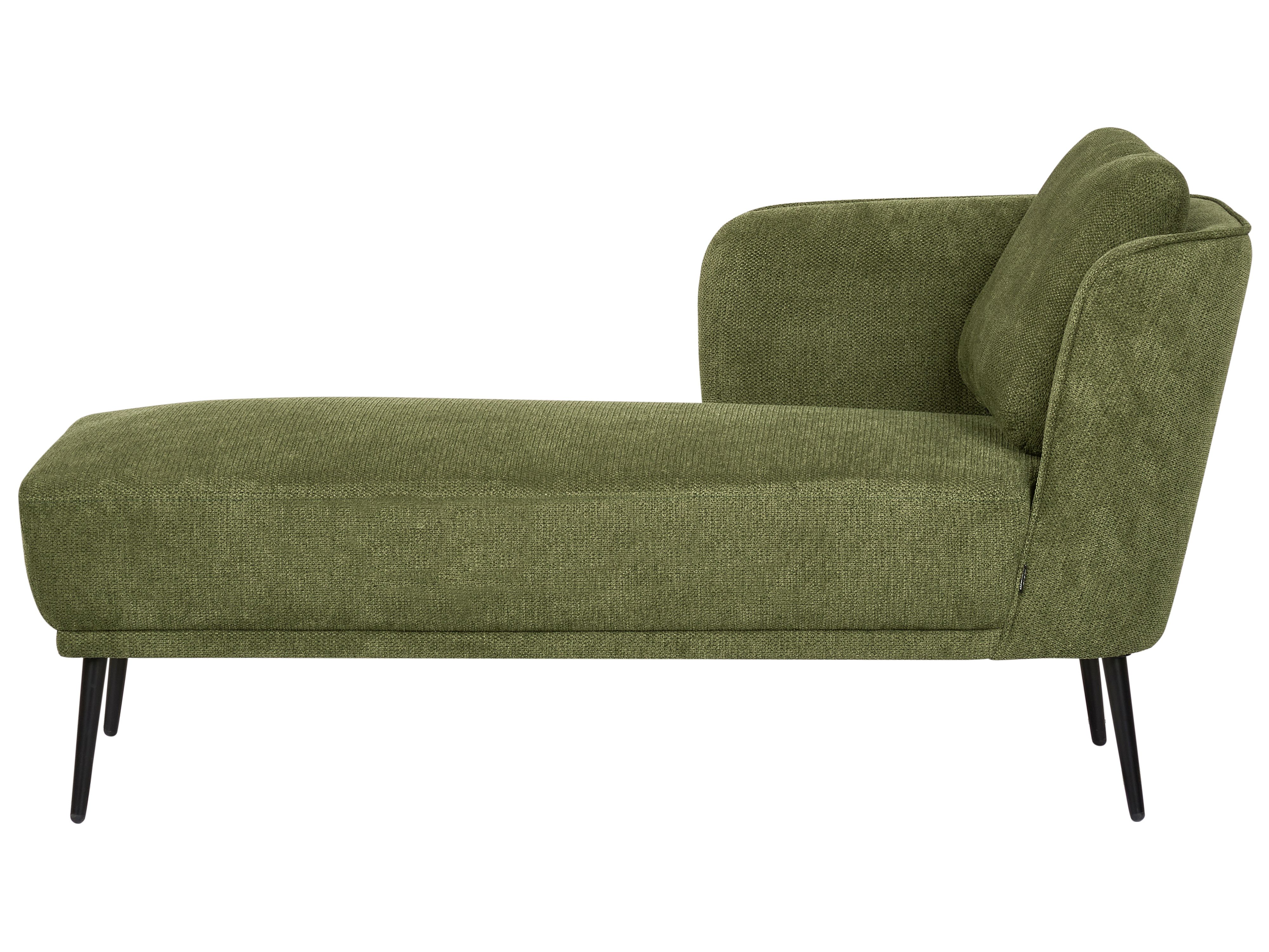 Right-Hand Chaise Lounge ARTHEZE Fabric Dark Green