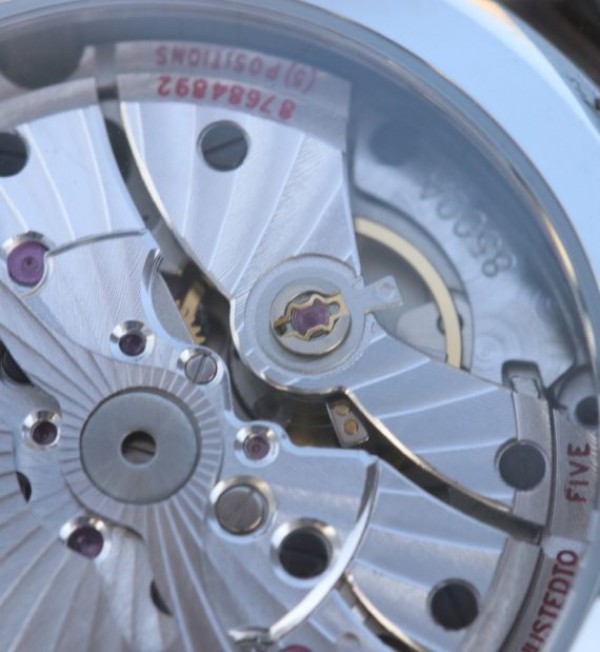 Replica Omega V6 De Ville Hour Vision Co-Axial 41mm SS White Dial SS Bracelet A8500 - Top club