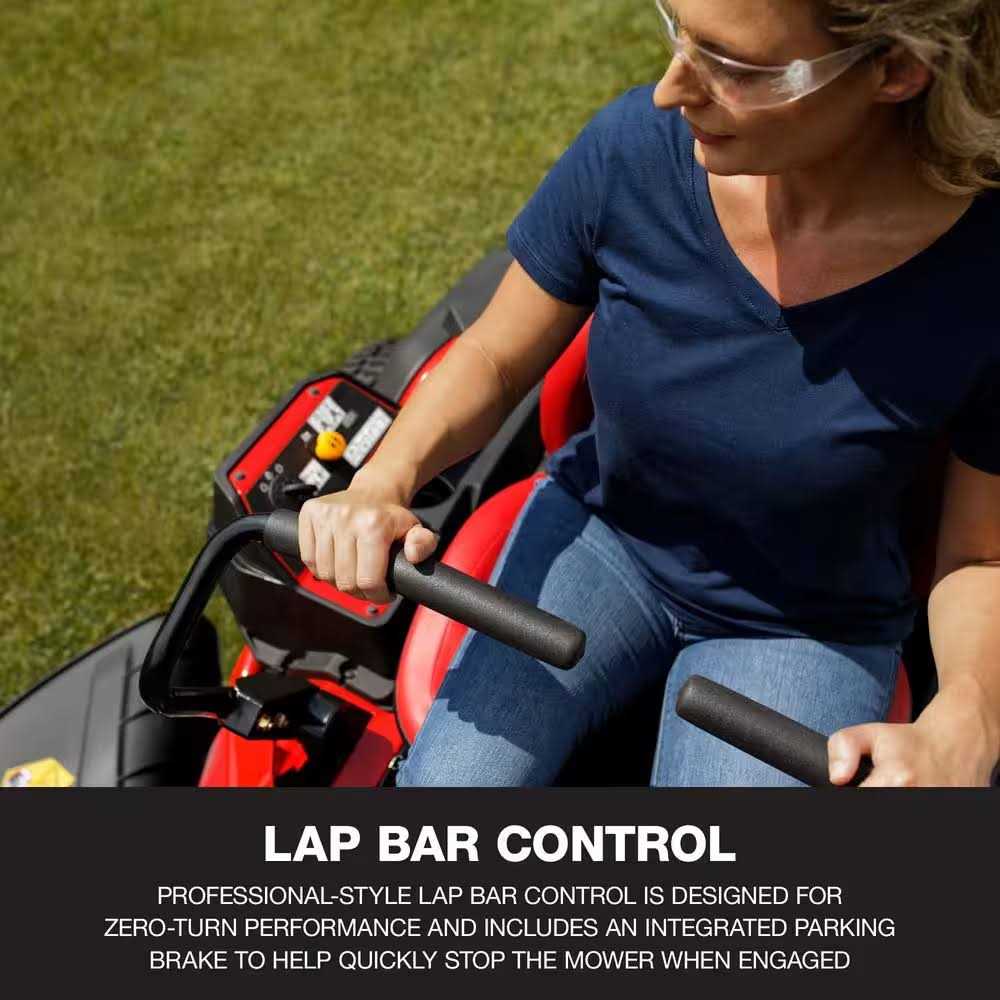 Troy-Bilt Zero-Turn Riding Lawn Tractor, 22 HP Kohler, 46-inch Steel Deck - Mustang Z46 - Image 5 Troy-Bilt Zero-Turn Riding Lawn Tractor, 22 HP Kohler, 46-inch Steel Deck - Mustang Z46 - Image 5