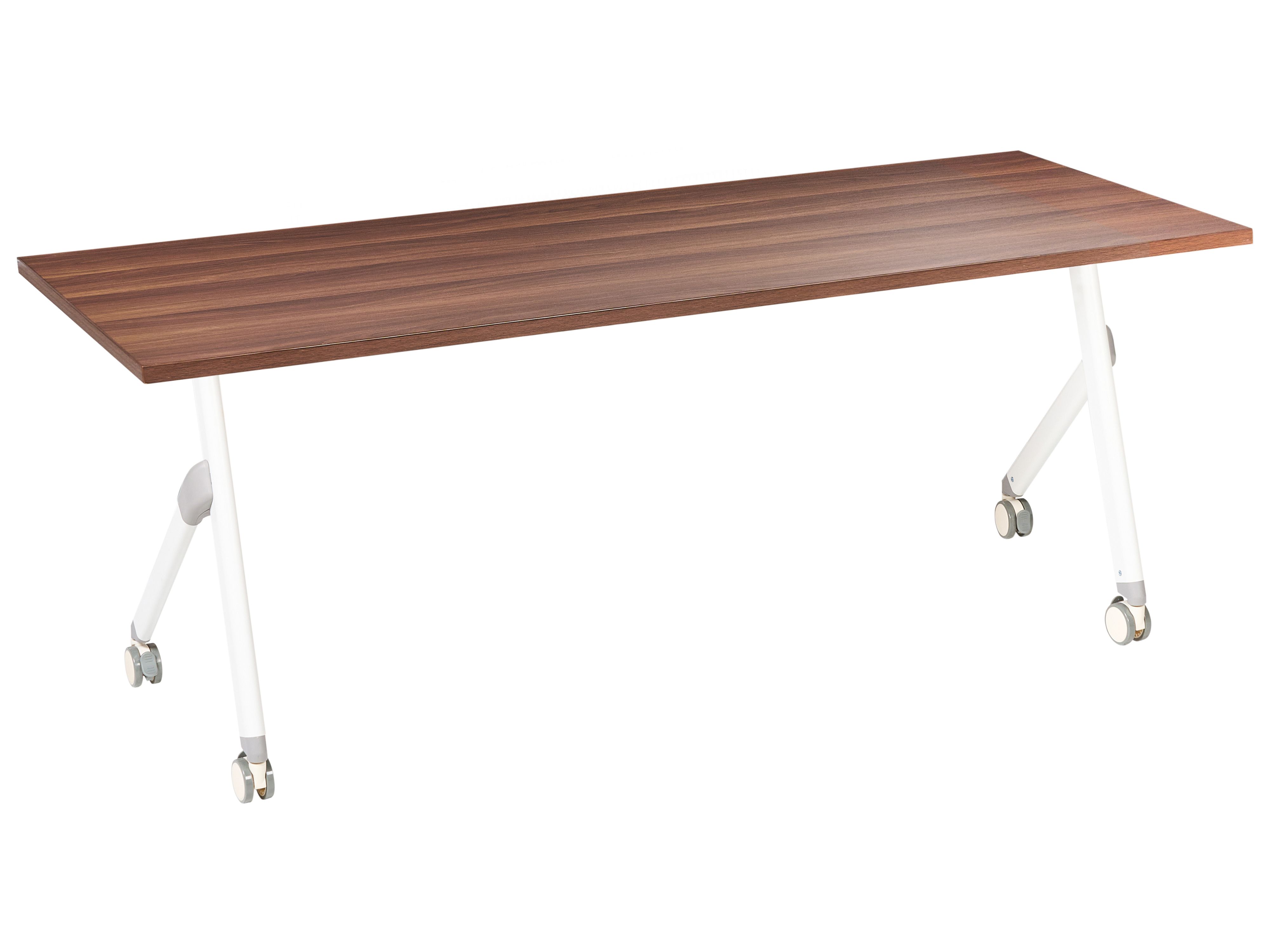 Foldable Office Desk BENDI Dark Brown 180 cm 60 cm
