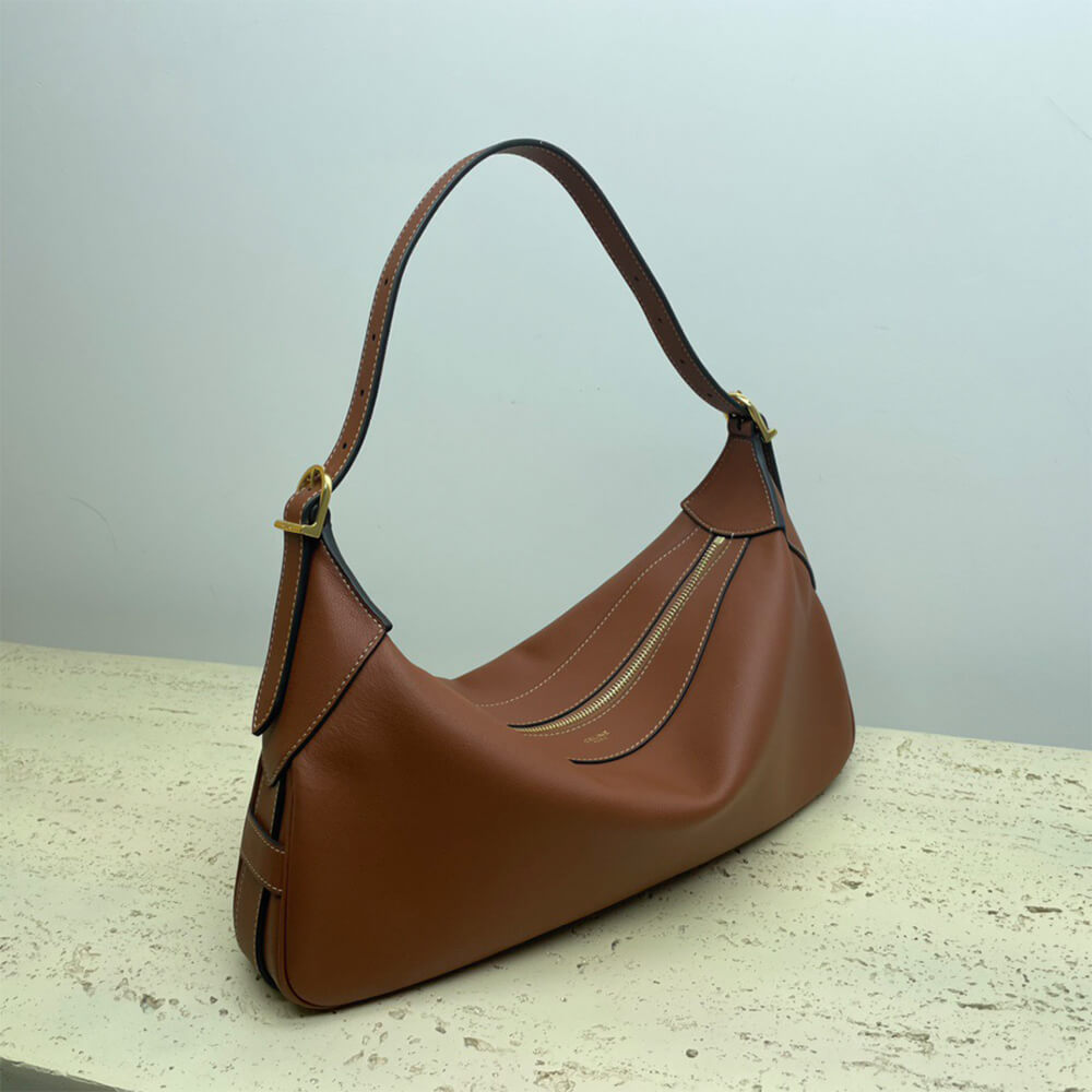 Celine Medium Romy Bag in Supple Calfskin1:1High-quality replica