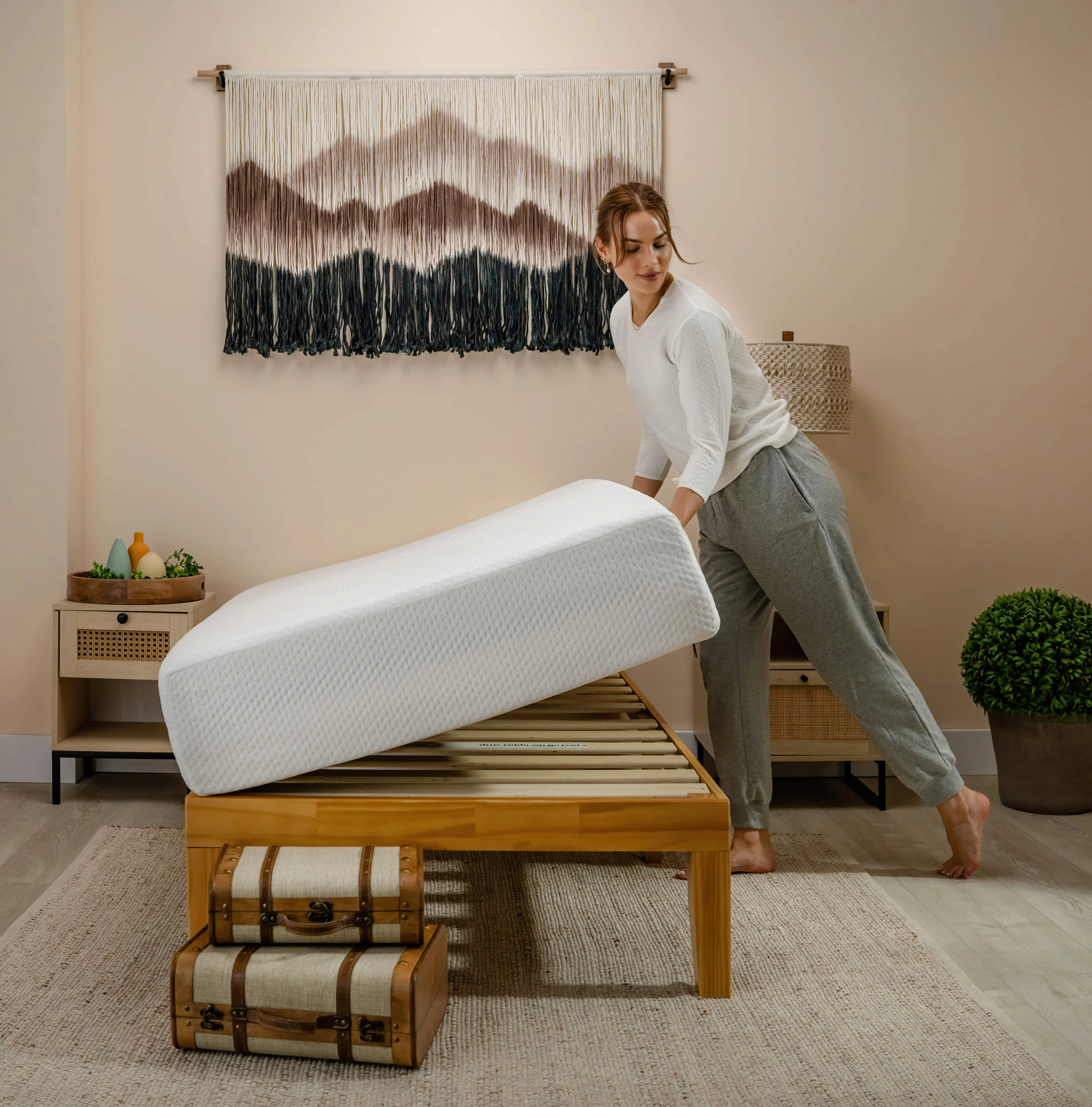 Virtu 10" Memory Foam Mattress Twin, Cooling Green Tea Twin Size Memory Foam Mattress In A Box - Image 7