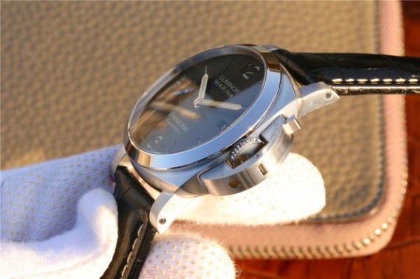 Replica Panerai PAM1392 XF Black Dial Black Leather Strap P9010 - Top club
