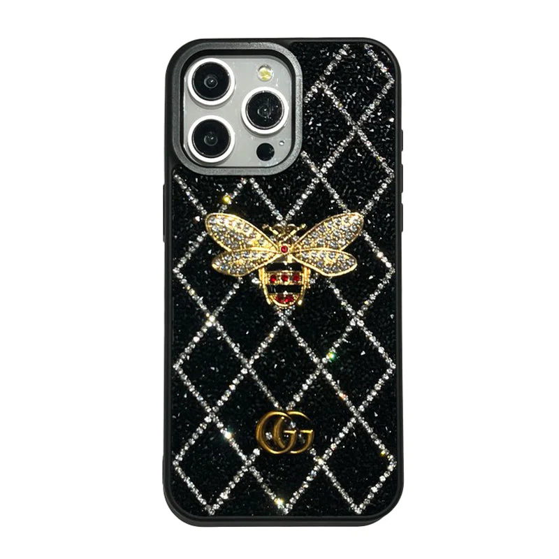 GG Bee Diamond iPhone Case - Wholesale & Influencer