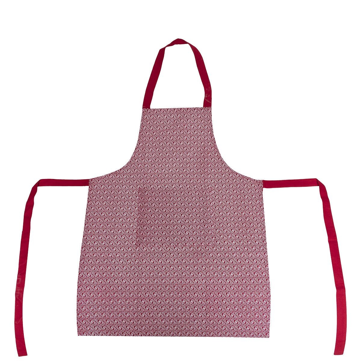 Apron cotton "Olia" Red, 60x80 cm