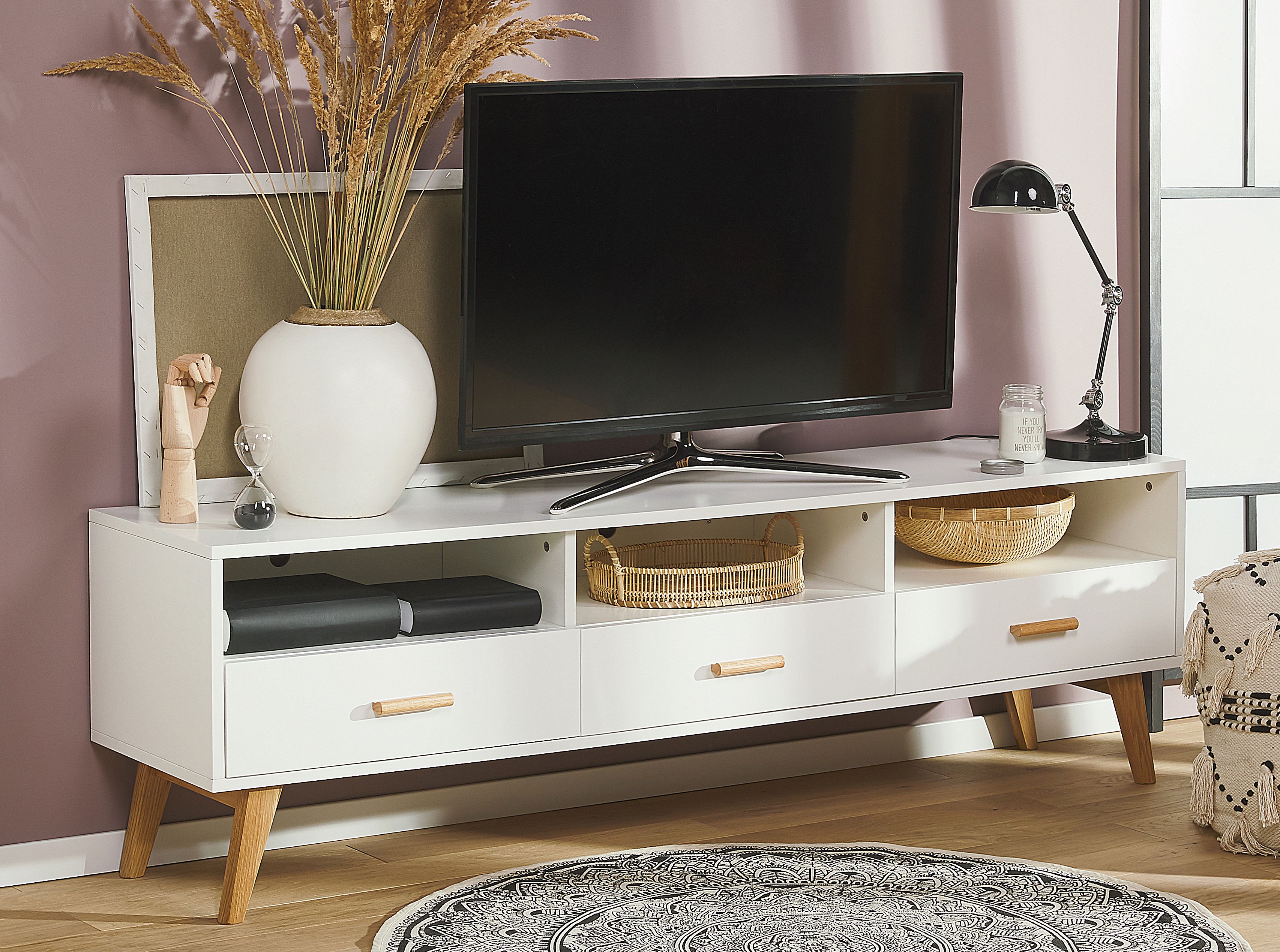 TV Stand LIBERTY White
