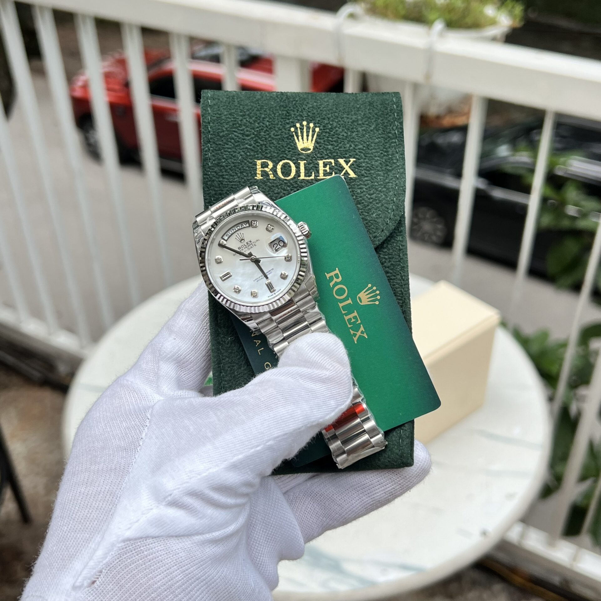 Rolex DateJust Mother Of Pearl Best Replica Watch EW Factory 36mm - Top club