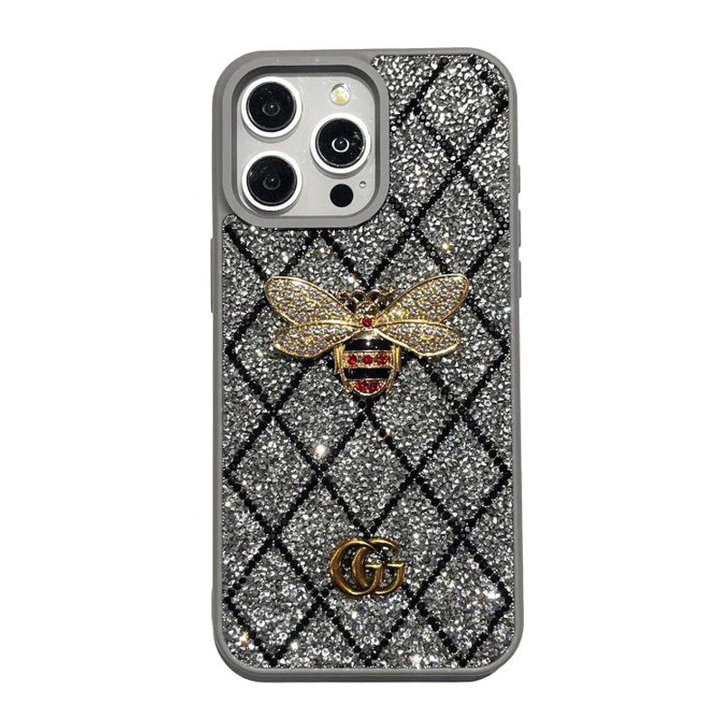 GG Bee Diamond iPhone Case - Wholesale & Influencer