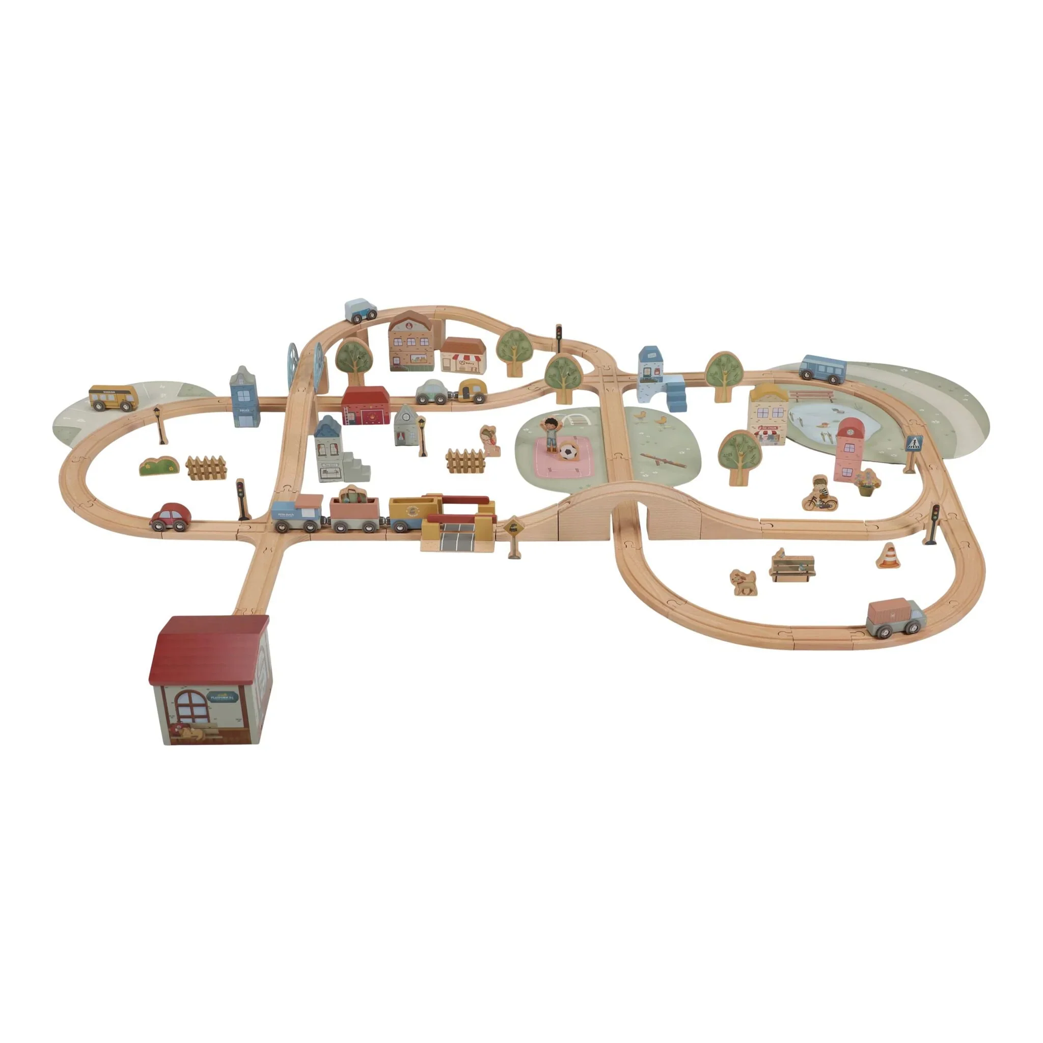 Little Dutch Holzeisenbahn XXL