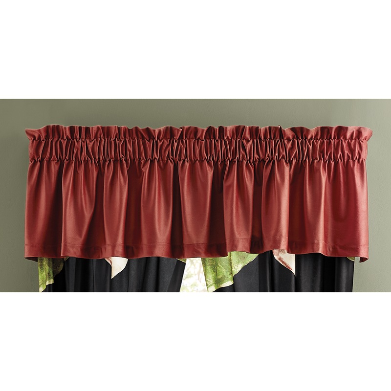 Magnolia Velvet Valance - MIDNIGHT VELVET CATALOG
