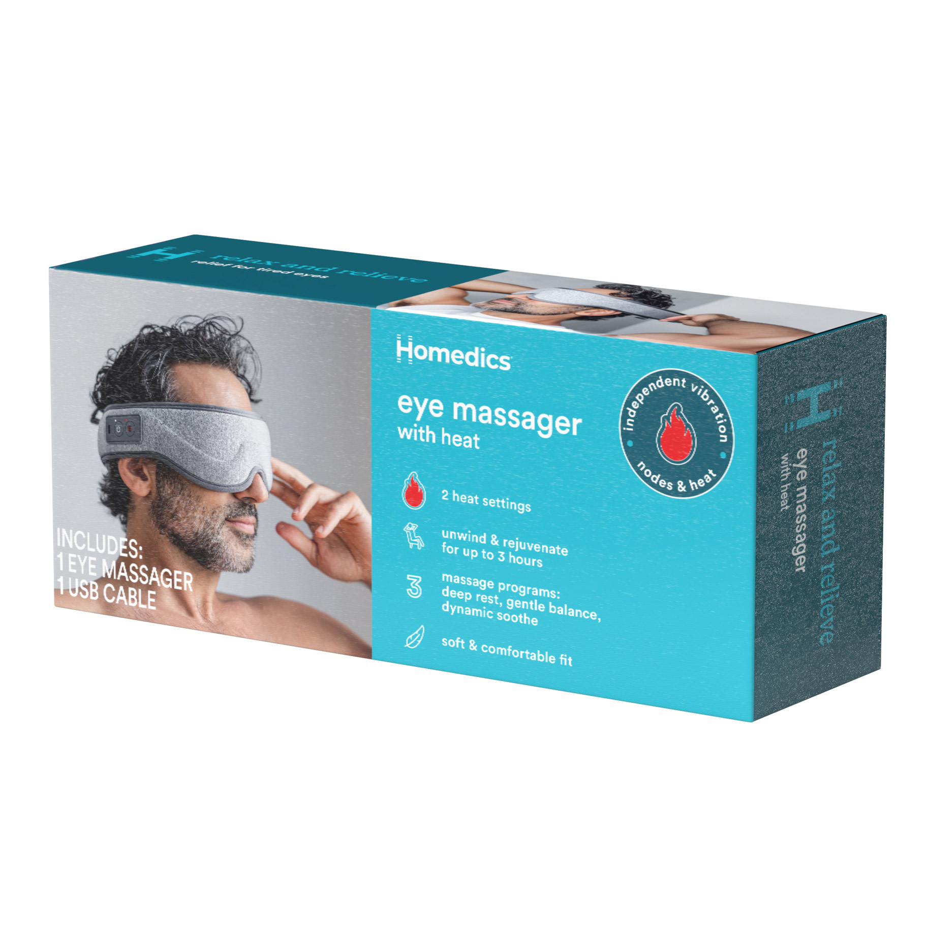 Homedics Eye Massager with Heat - Image 8