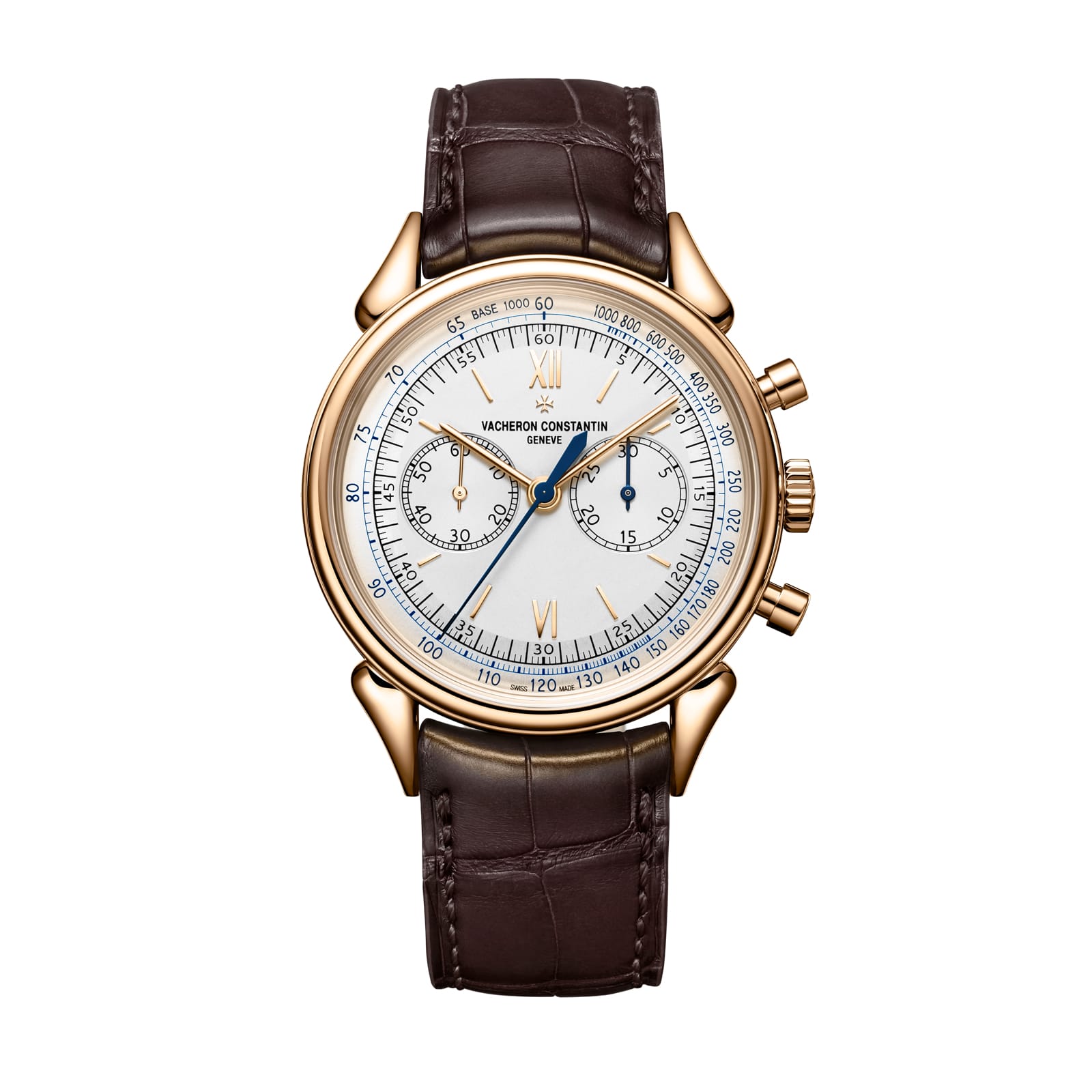 Replica Watches Fake Vacheron Constantin Historiques Cornes de vache 1955 38.5 MM PINK GOLD(1:1 replica) - Top club