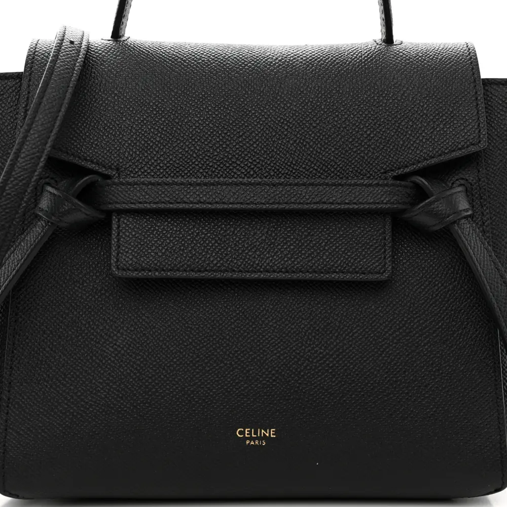 Replica Celine Nano Belt Bags with Gold Hardware – Mirror Quality1:1High-quality replica