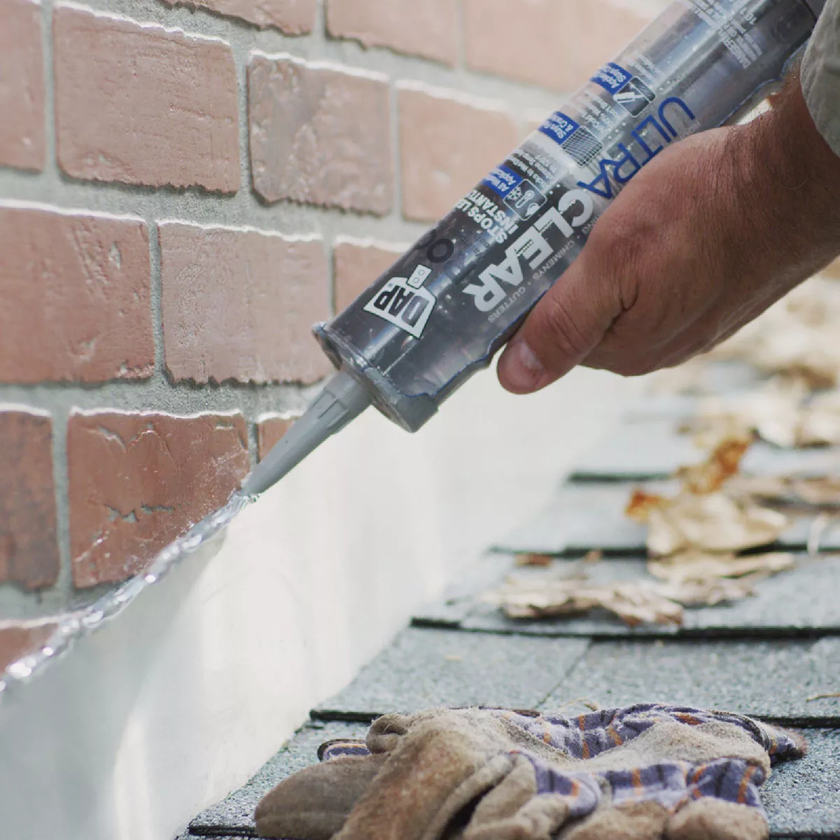 Dap Ultra Clear Roof 10.1 Oz. Waterproof Rubberized Roof Sealant