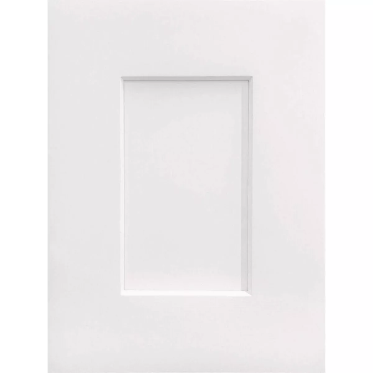 CraftMark Plymouth Shaker 24 In. W x 12 In. D x 30 In. H Ready To Assemble White Wall Kitchen Cabinet
