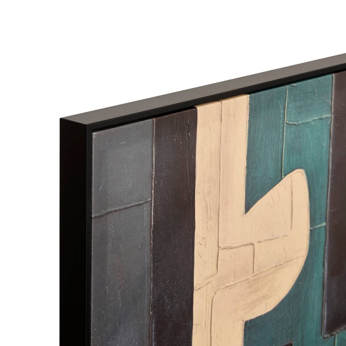 Framed Painting "Kelton" Green, 58x78 cm