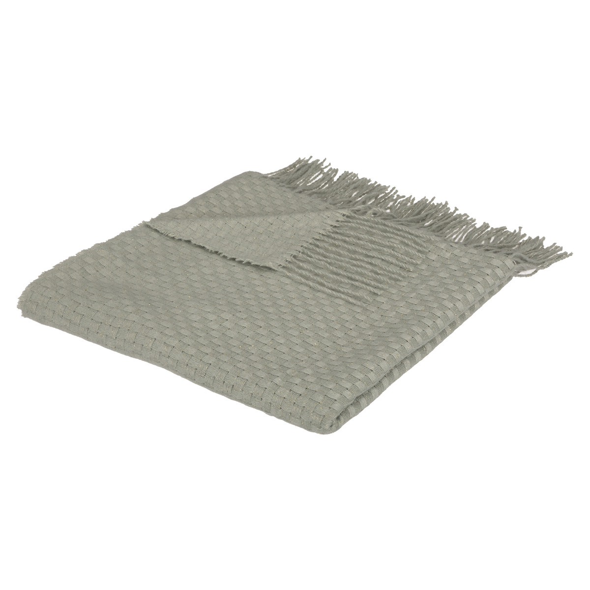 Plaid "Soul" Celadon blue, 180x230 cm