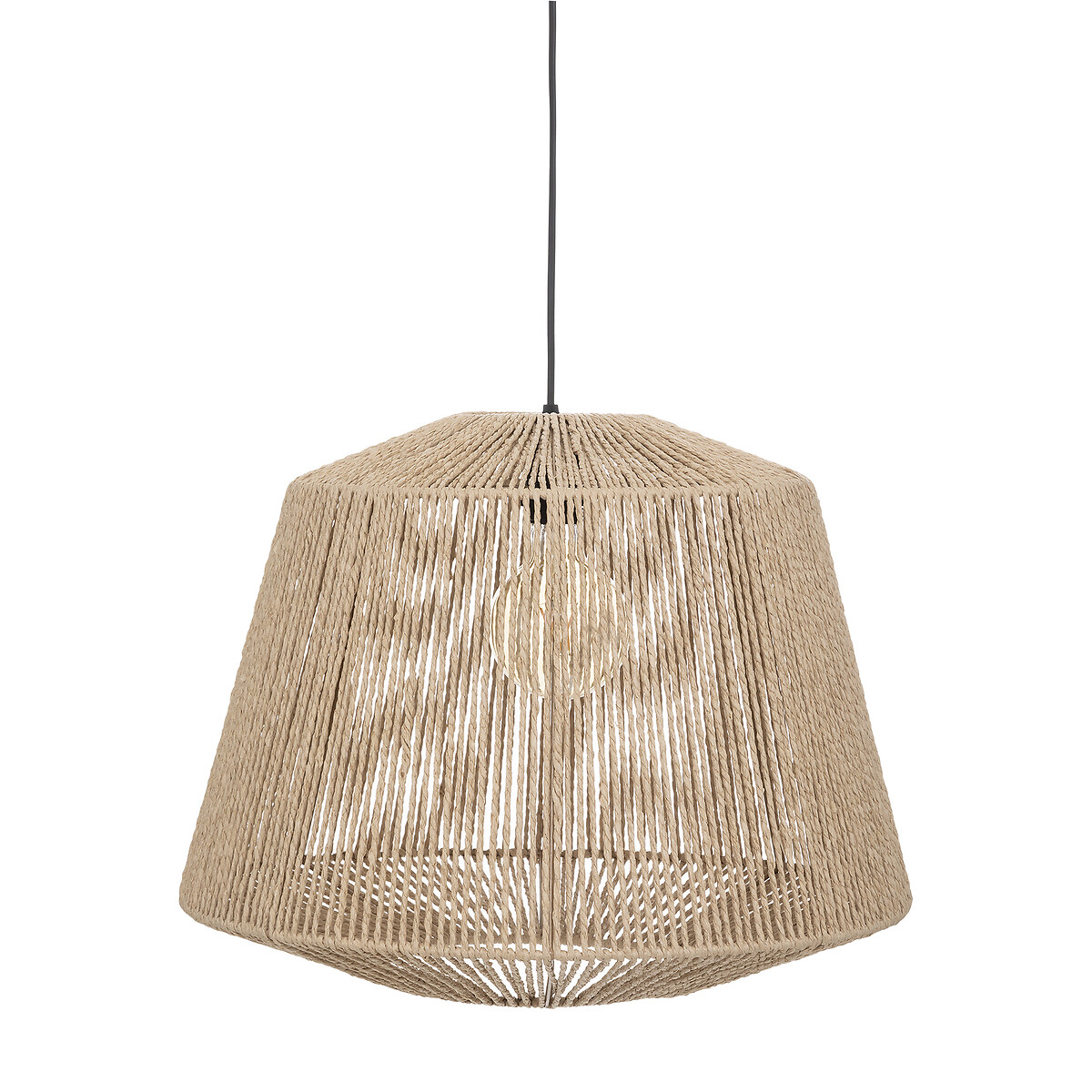 Suspension lamp "Jily" Beige, &Oslash; 48 cm