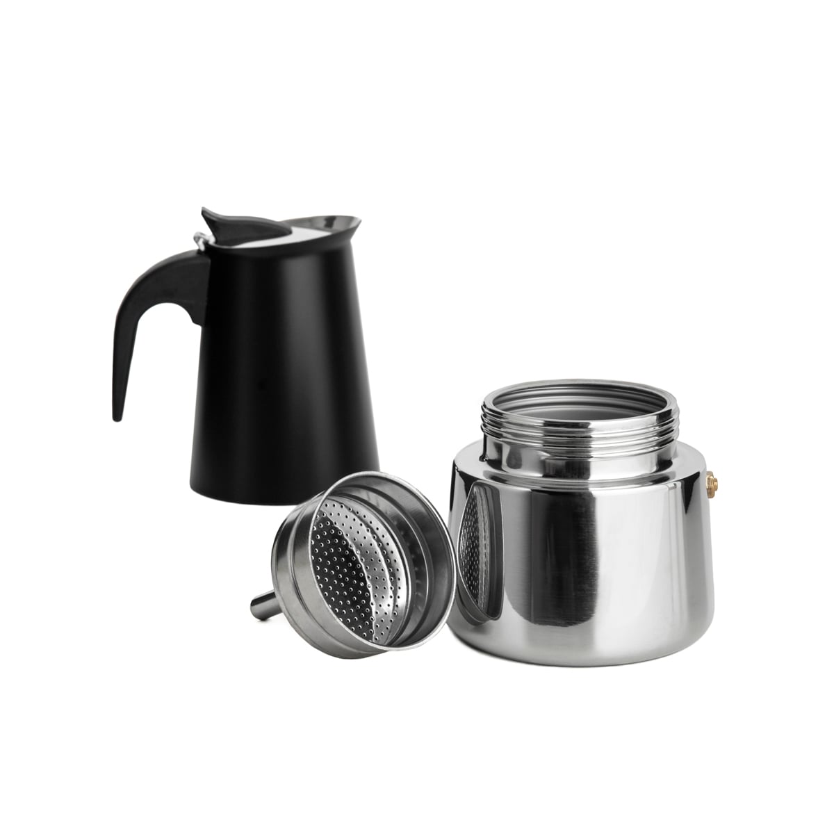 Kawiarka ASTAR MOKKA w kształcie dzbanka czarna 6 cups